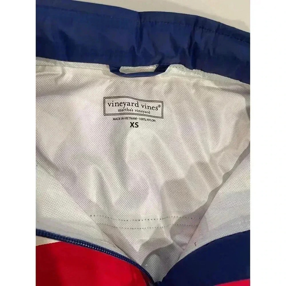 Vineyard Vines Lightweight Hooded Windbreaker Pullover Jacket Women’s Size XS - Picture 10 of 10